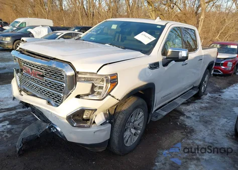 2021 GMC Sierra 1500 4Wd Short Box Denali z USA, uszkodzony, nr VIN 1GTU9FED4MZ307856